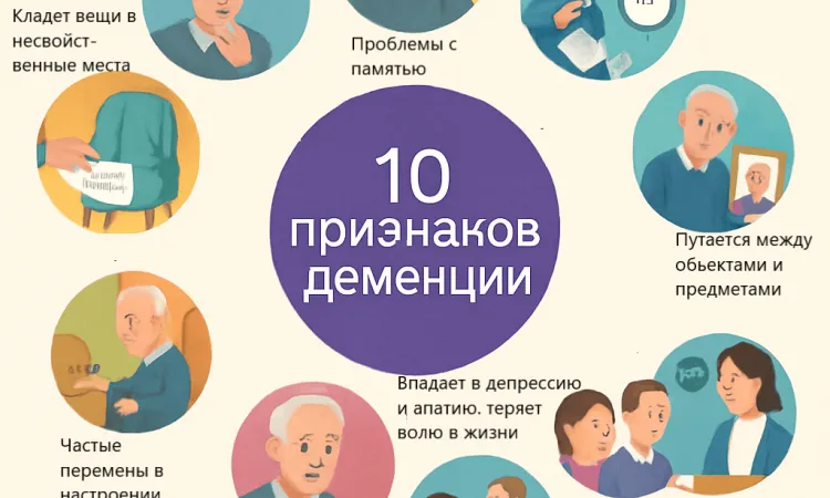 10 признаков деменции