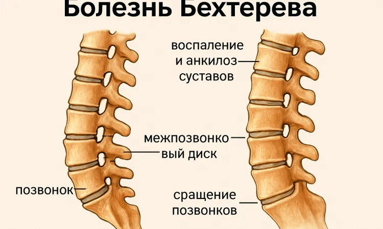 Признаки болезни Бехтерева на МРТ