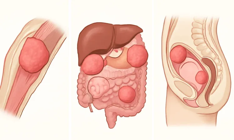Выявление опухолей: в мягких тканях, органах брюшной полости и малого таза
