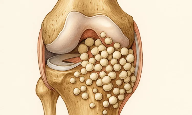 Хондроматоз коленного сустава: причины, симптомы и лечение.